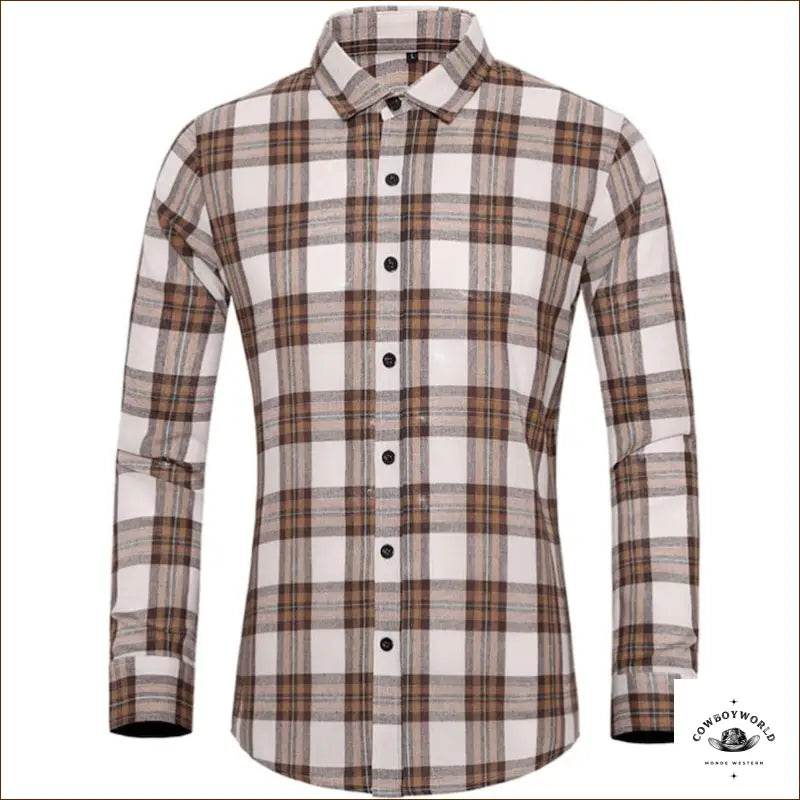 Chemise à Carreaux Western