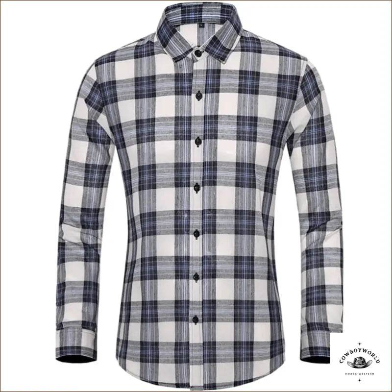 Chemise à Carreaux Western