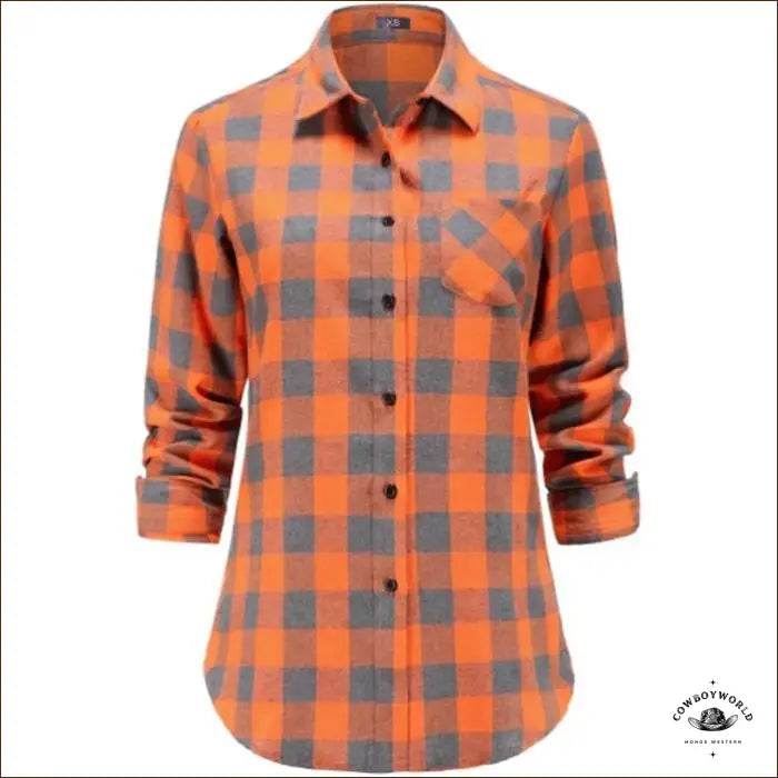 Chemise Carreaux Country Femme - Cowboy World