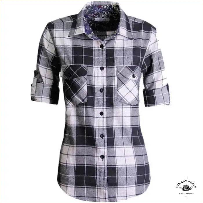Chemise Country Femme Grande Taille - Cowboy World
