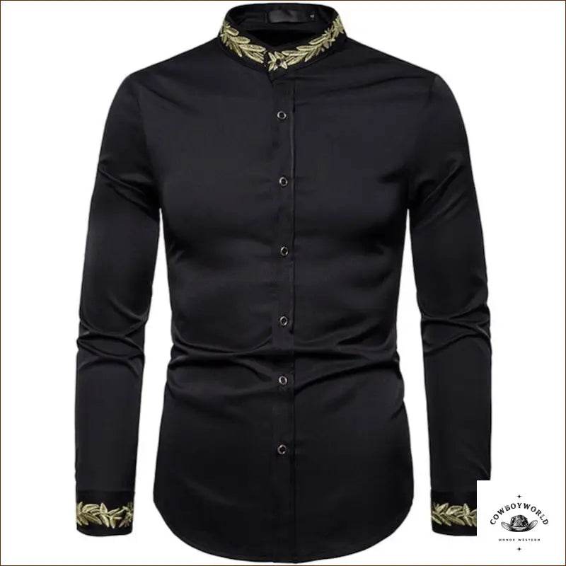 Chemise Cowboy Blanche Homme - Cowboy World