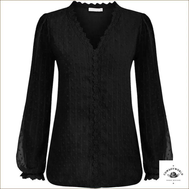 Chemise Cowboy Femme Blanche - Cowboy World