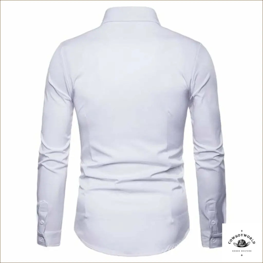 Chemise de Cowboy Blanche