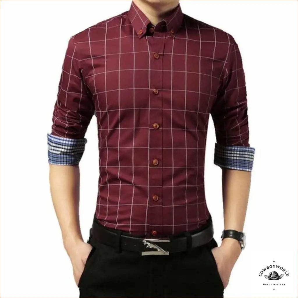 Chemise de Style Western Homme - Cowboy World