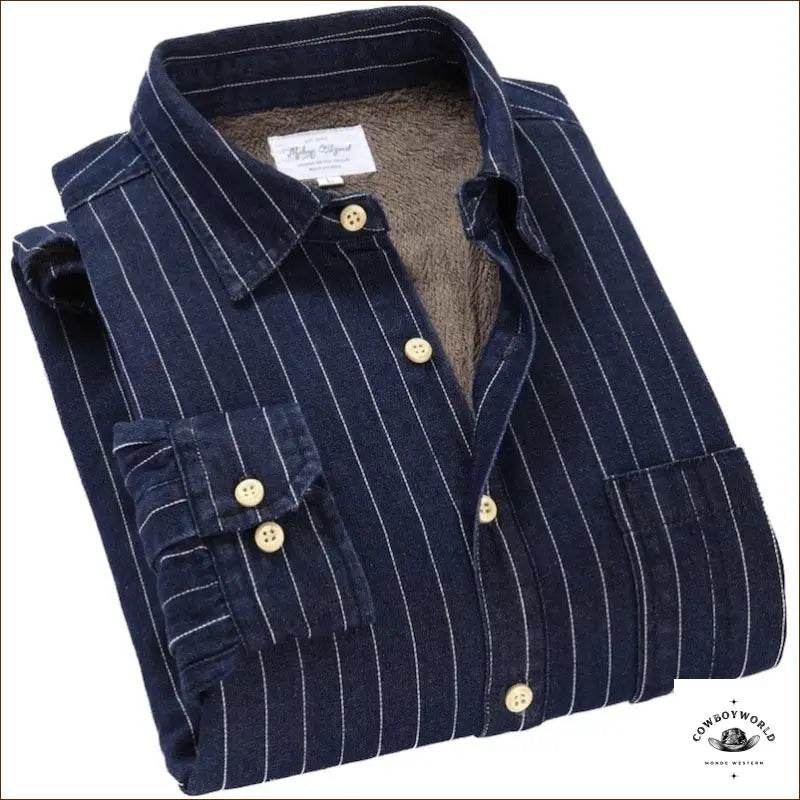 Chemise de Western en Coton Homme - Cowboy World