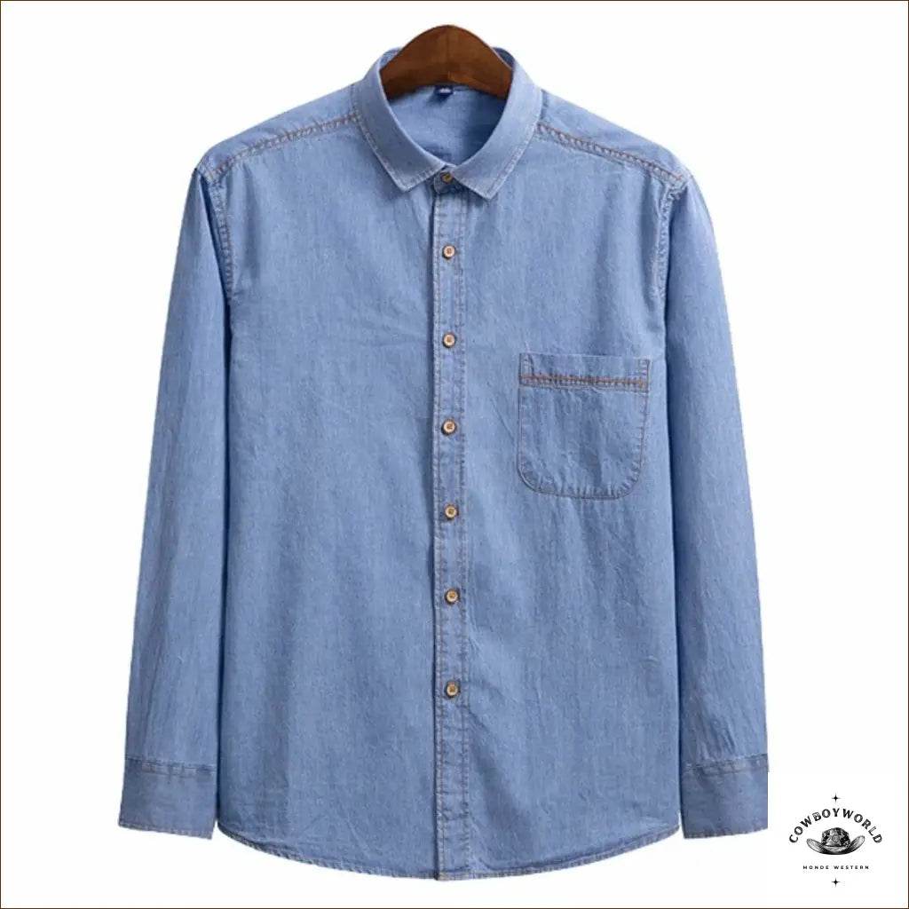 Chemise de Western en Denim - Cowboy World