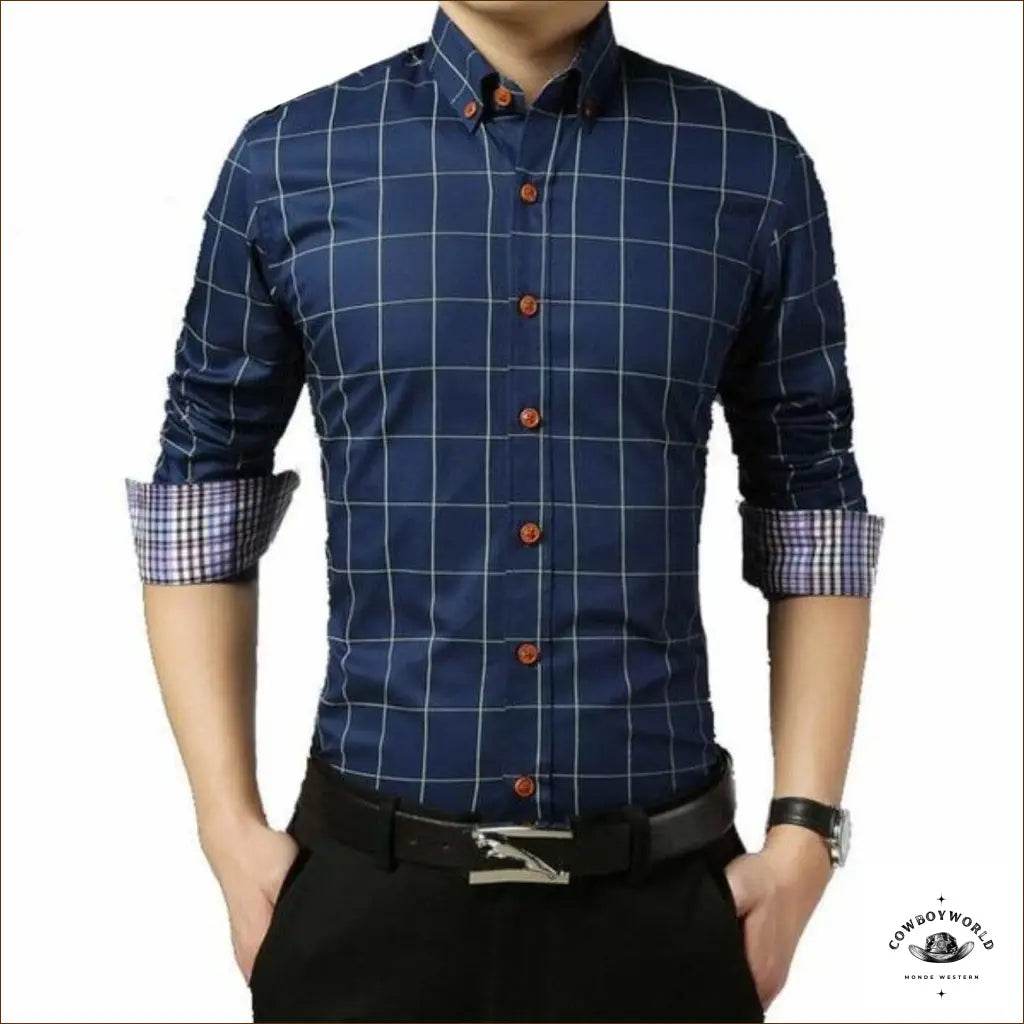 Chemise de Western Slim Fit