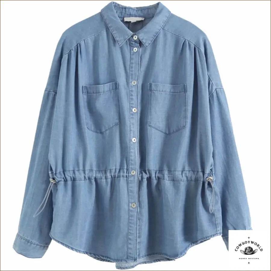 Chemise en Jean Country Femme - Cowboy World