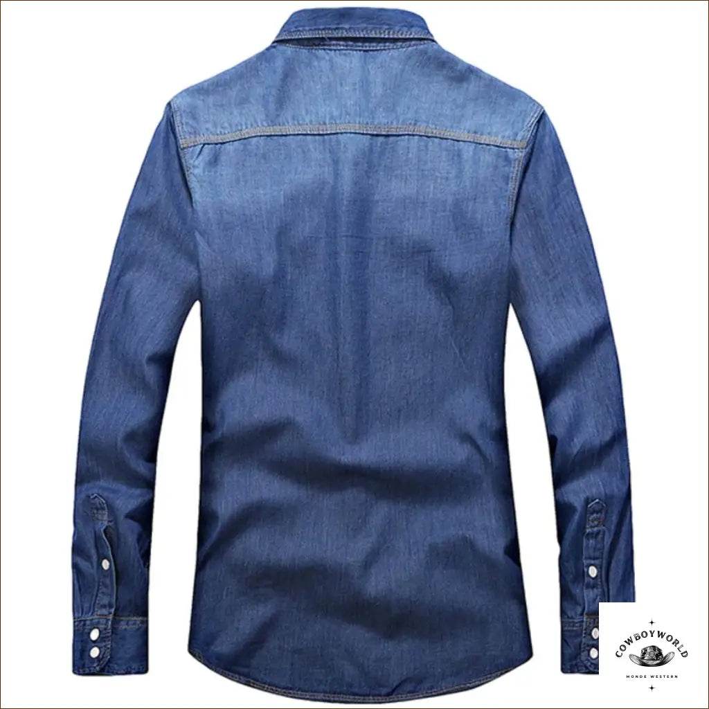Chemise en Jean Homme Cowboy - Cowboy World