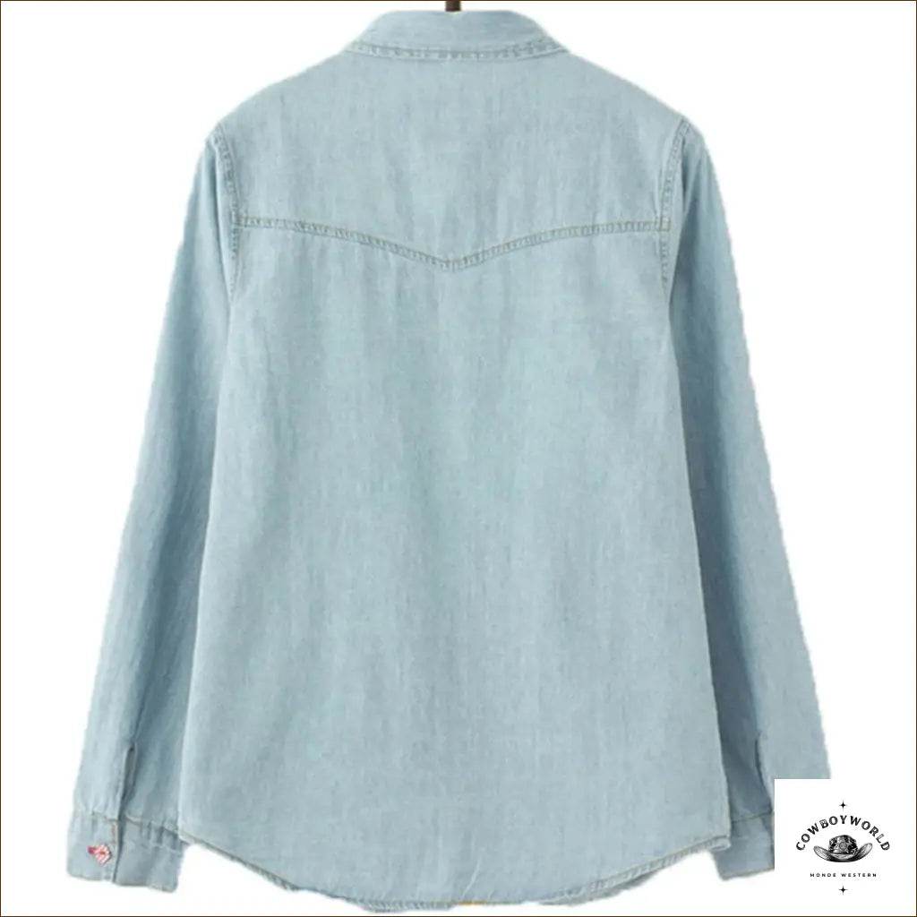 Chemise en Jeans Femme Country - Cowboy World