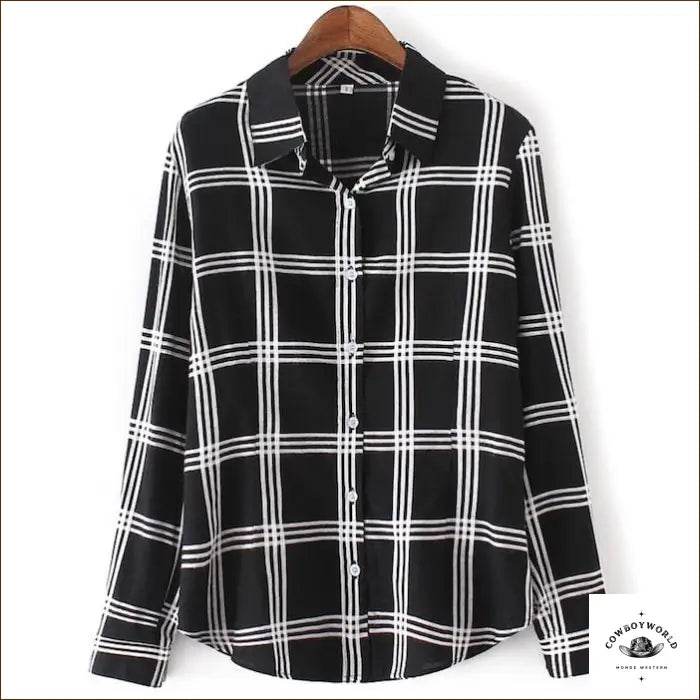 Chemise Femme Country à Carreaux - Cowboy World