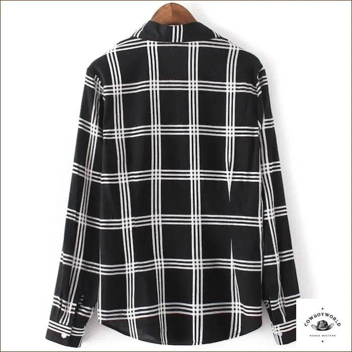 Chemise Femme Country à Carreaux - Cowboy World