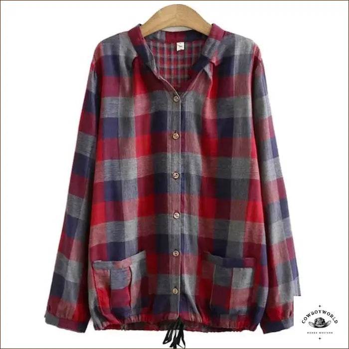 Chemise Femme Country Moutarde - Cowboy World