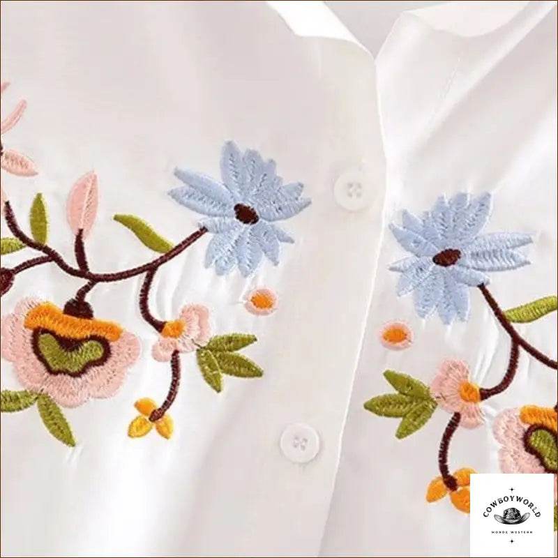 Chemise Femme Country Western - Cowboy World