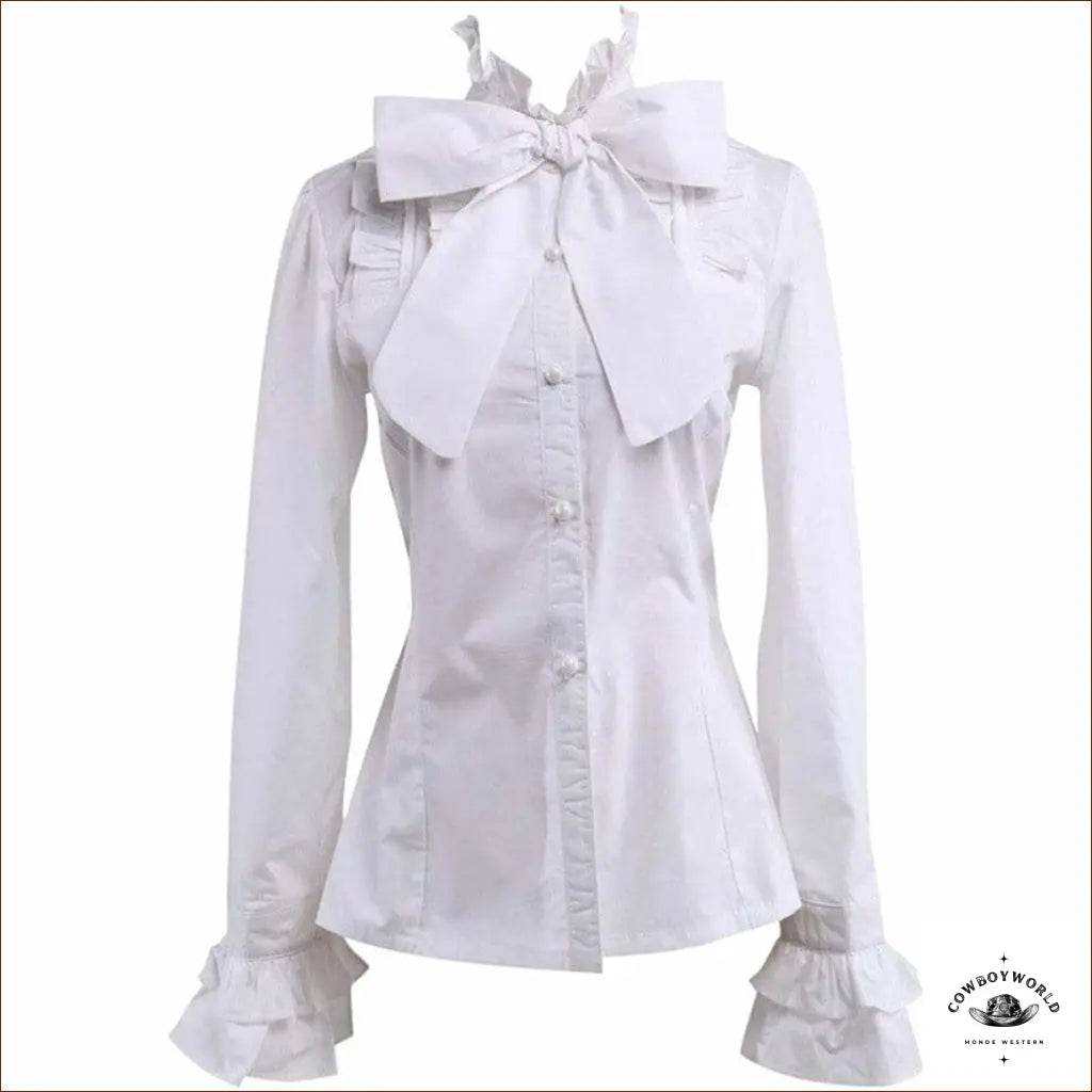 Chemise Nouée Femme Type Western - Cowboy World