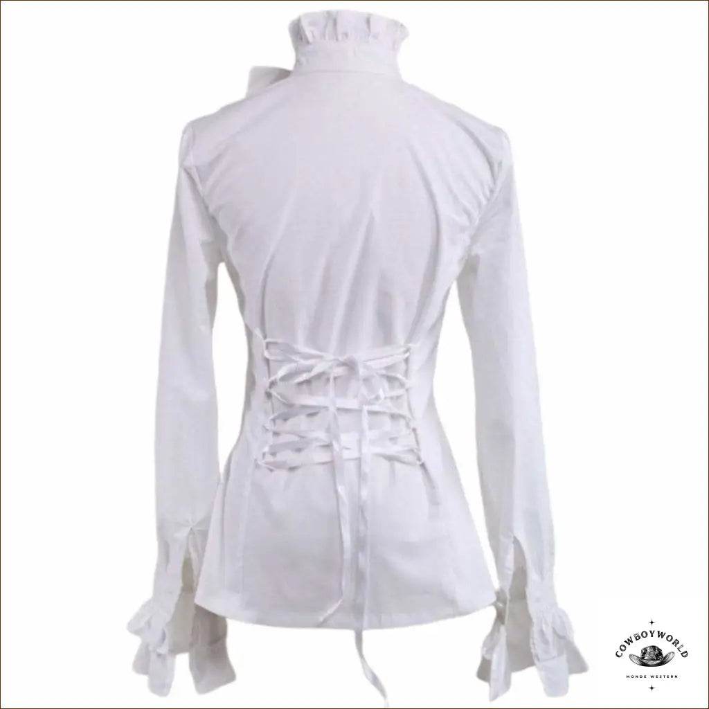Chemise Nouée Femme Type Western - Cowboy World