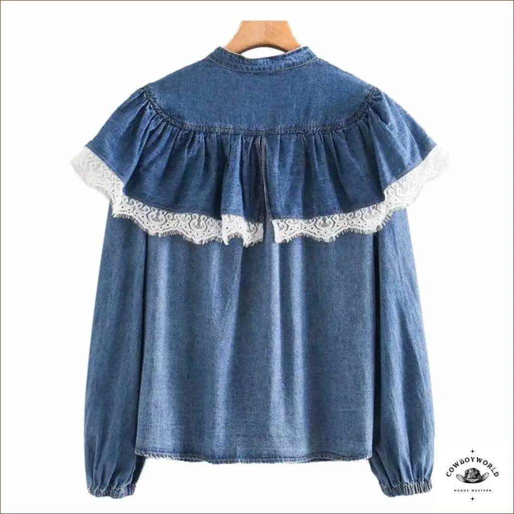 Chemise Style Western Femme - Cowboy World