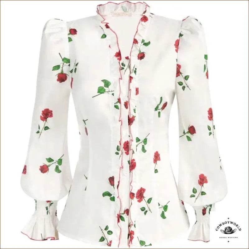 Chemise Type Western Femme - Cowboy World