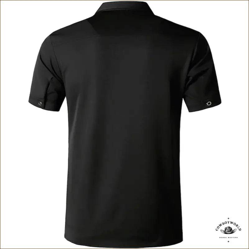 Chemise Western Homme Manches Courtes - Cowboy World