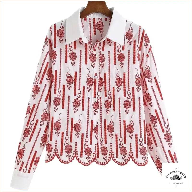 Chemise Western Show Femme - Cowboy World