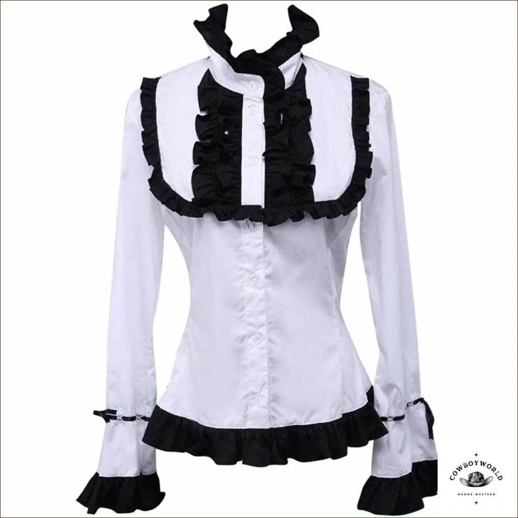 Chemisier Blouse Femme Style Western - Cowboy World