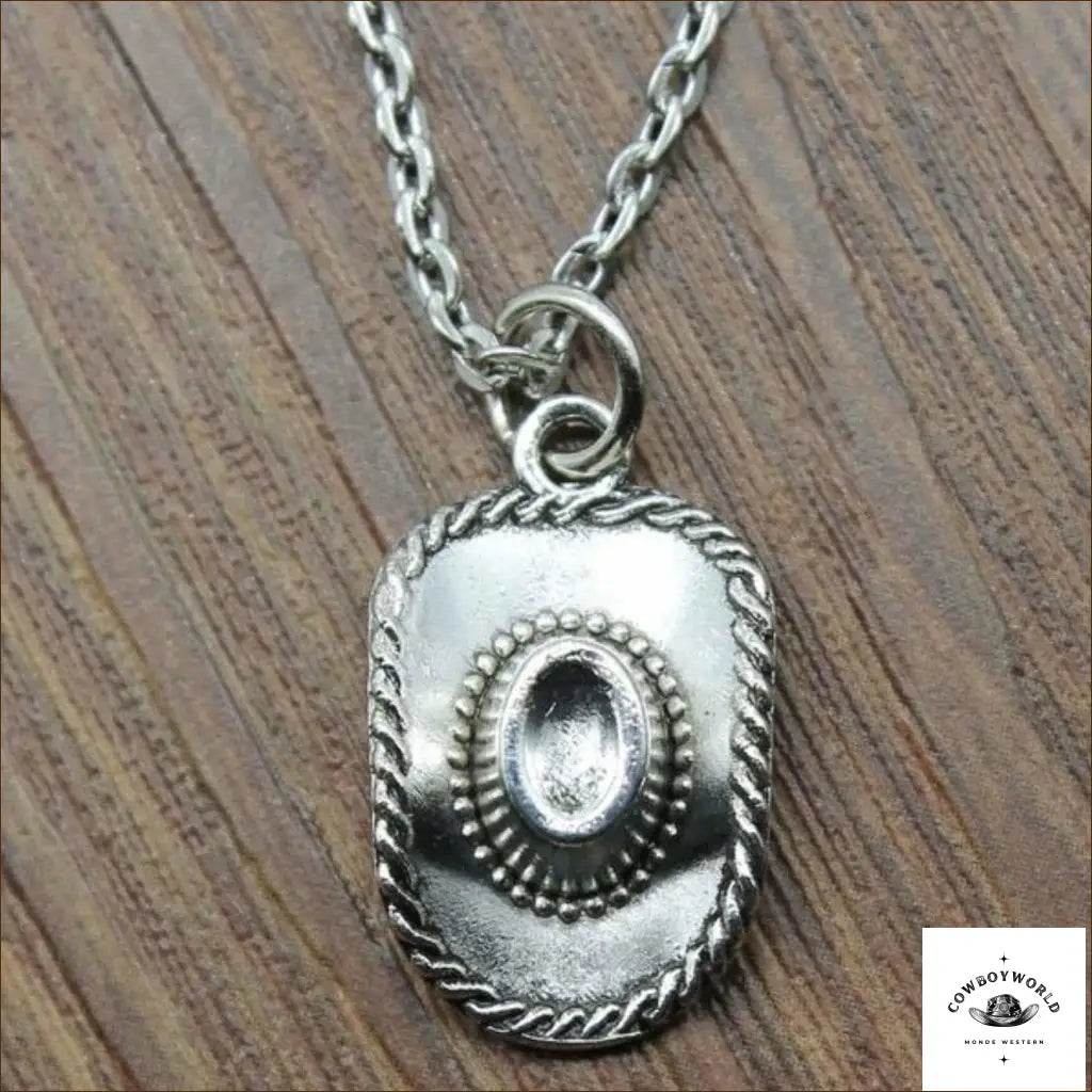 Collier Western Chapeau de Cowboy - Cowboy World