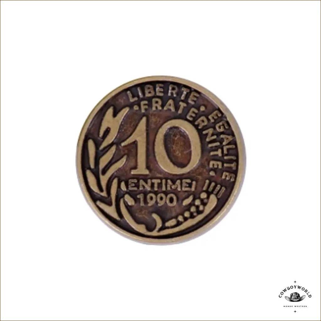 Conchos 10 Centimes (30 pièces) - Cowboy World
