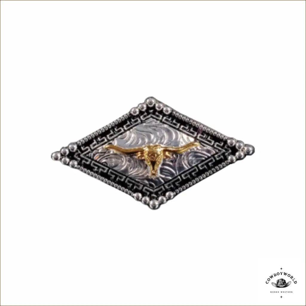 Conchos Buffle Élégant (5 pièces) - Cowboy World