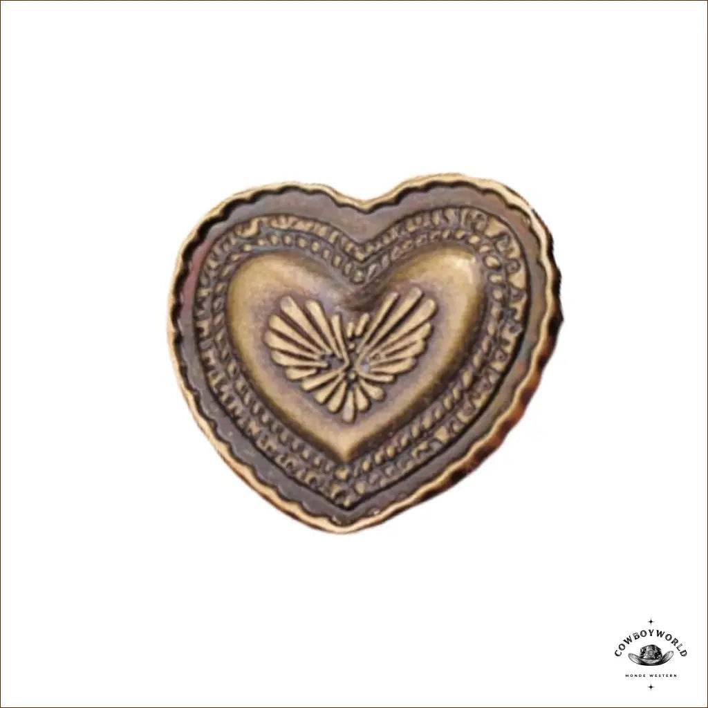 Conchos Cœur de l'Ouest (10 pièces) - Cowboy World