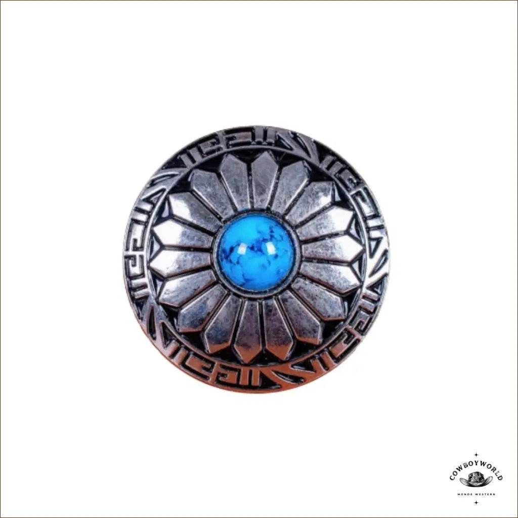 Conchos Colorés (10 pièces) - Cowboy World