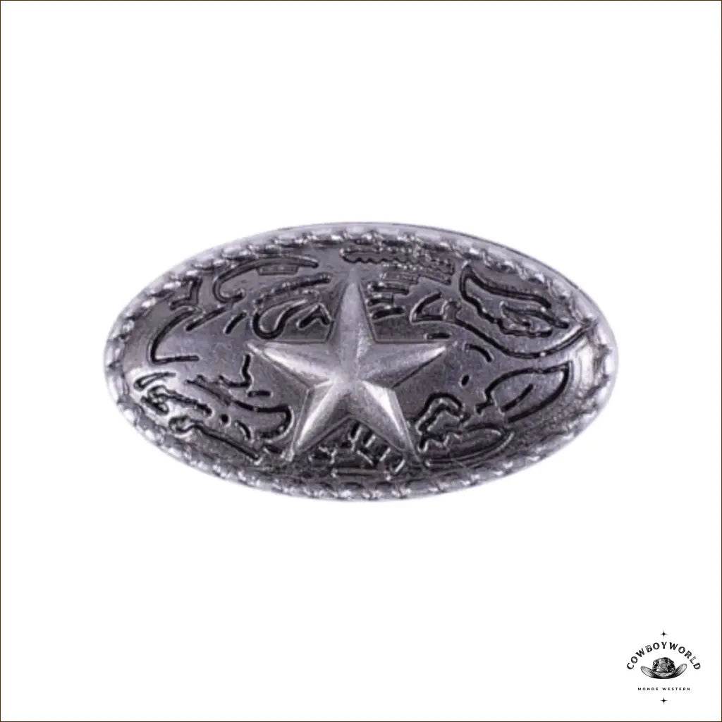Conchos Cowboy Star (10 pièces) - Cowboy World