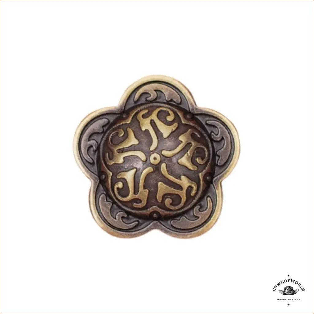 Conchos Far West Flower (10 pièces) - Cowboy World