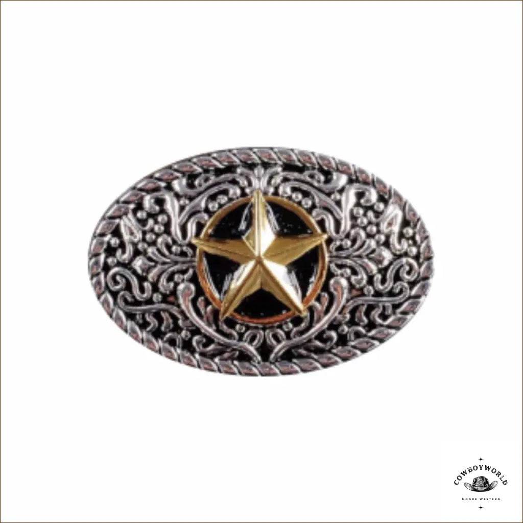 Conchos L'Étoile de L'Élégance (5 pièces) - Cowboy World