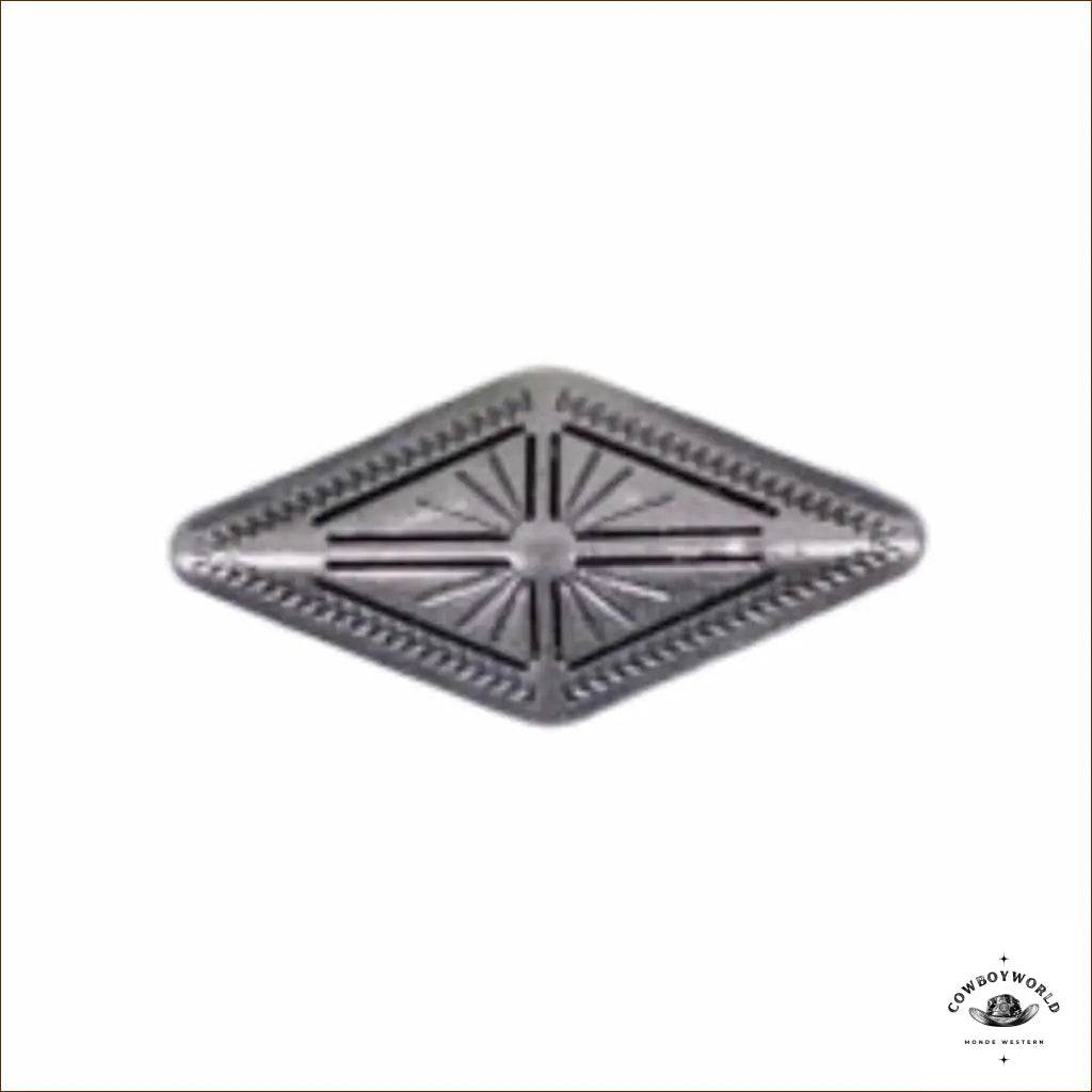 Conchos Losange (50 pièces) - Cowboy World