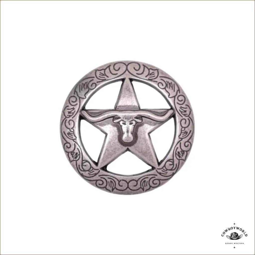 Conchos Star Buffalo (6 pièces) - Cowboy World