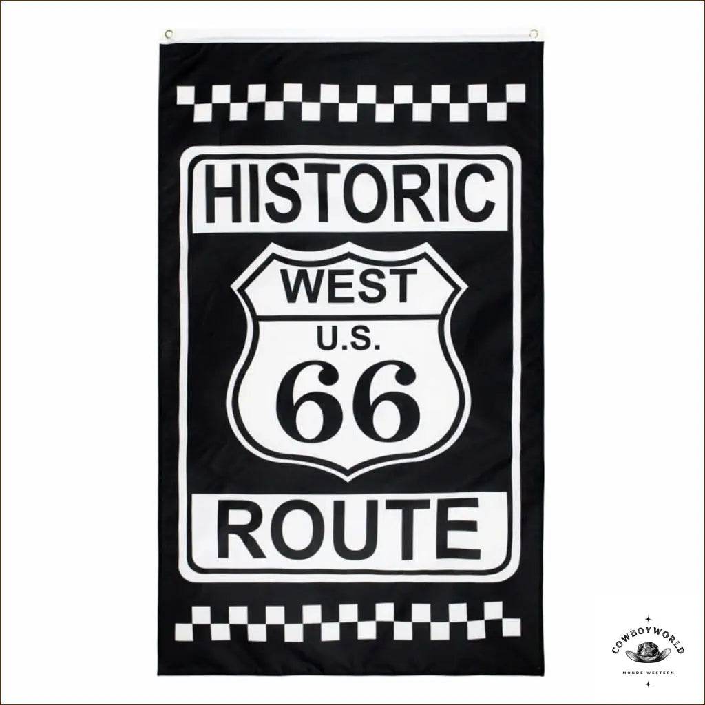 Drapeau Route 66 - Cowboy World