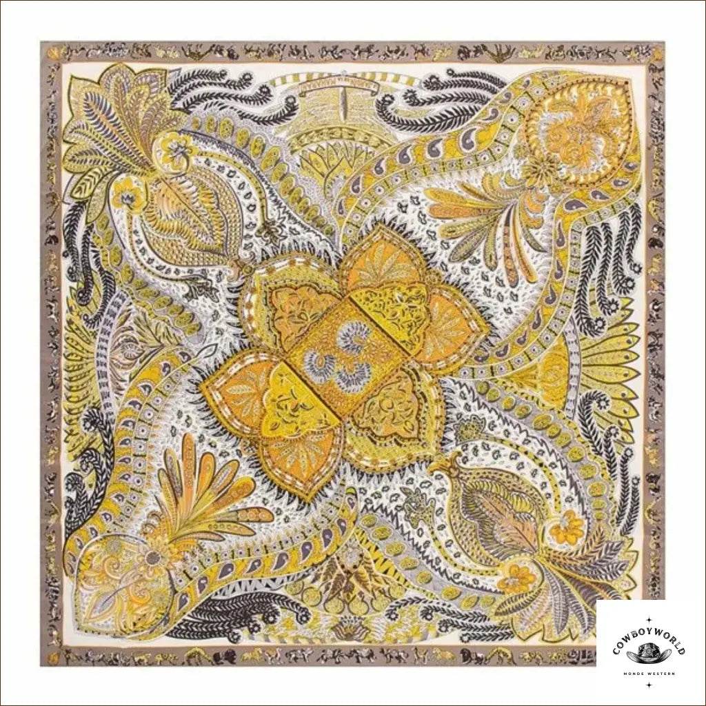 Foulard Cowboy Jaune - Cowboy World