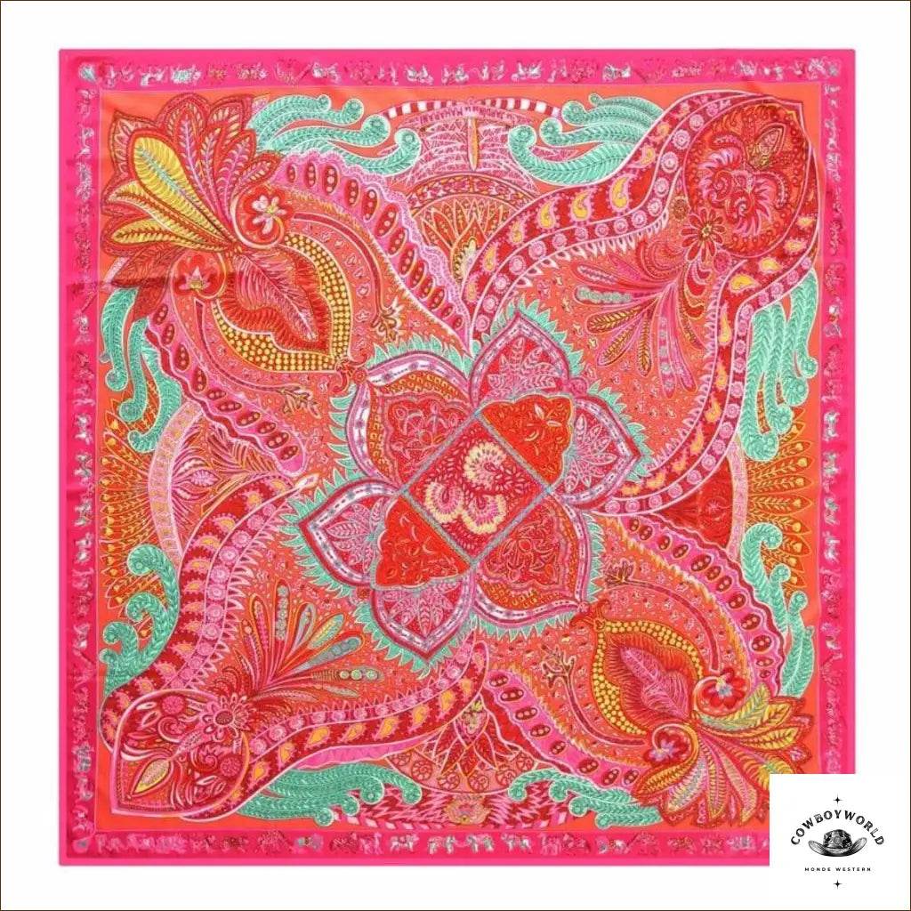 Foulard Cowboy Rouge - Cowboy World