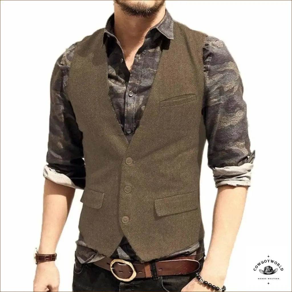 Gilet Cowboy Homme - Cowboy World