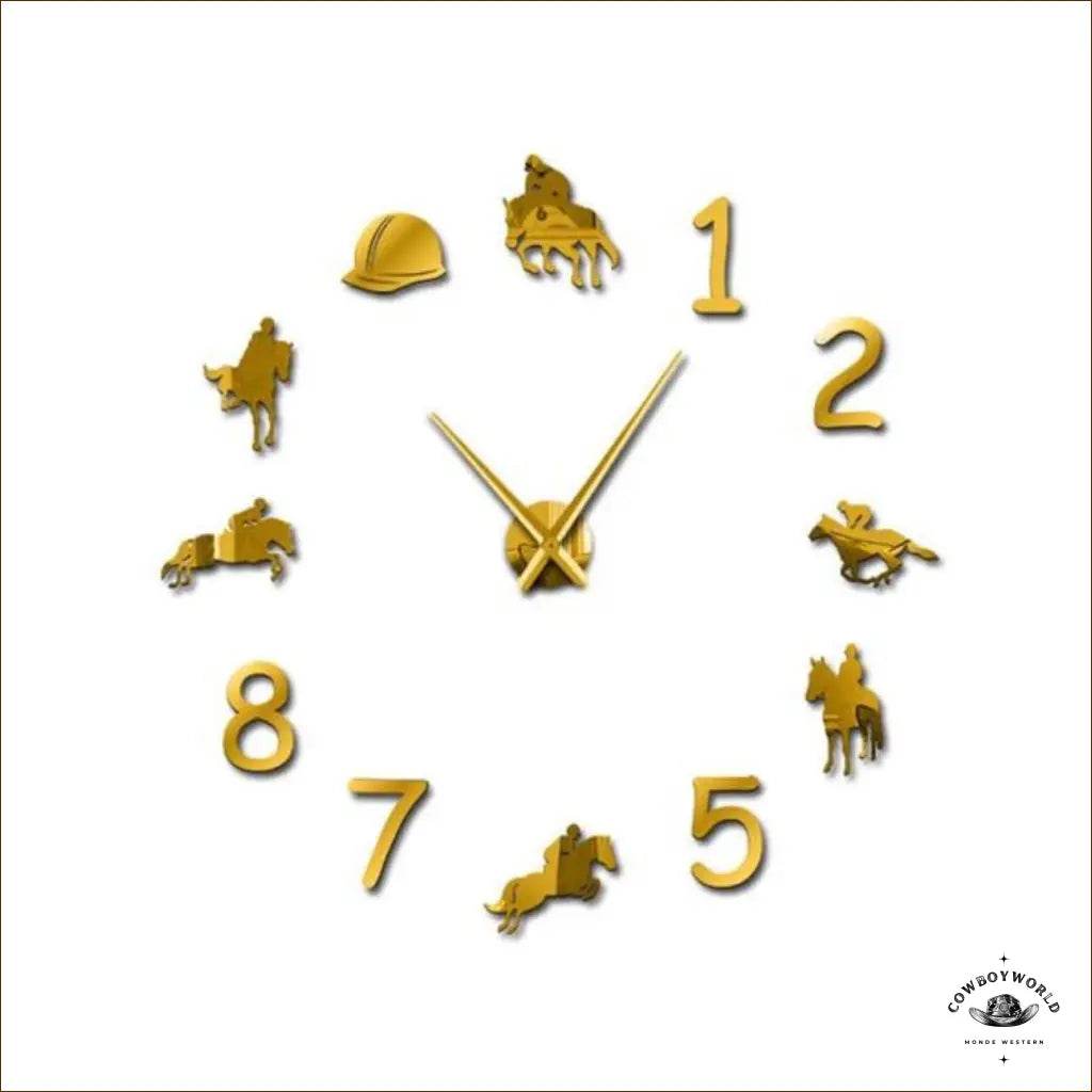Horloge Equitation - Cowboy World