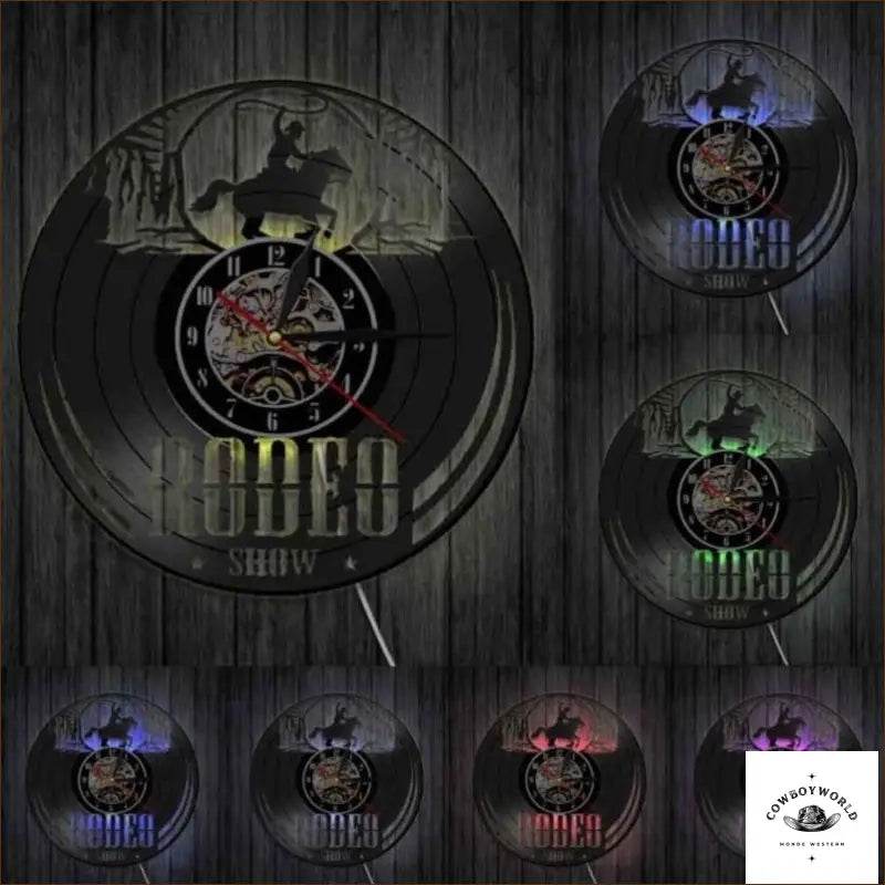 Horloge Murale Country - Cowboy World