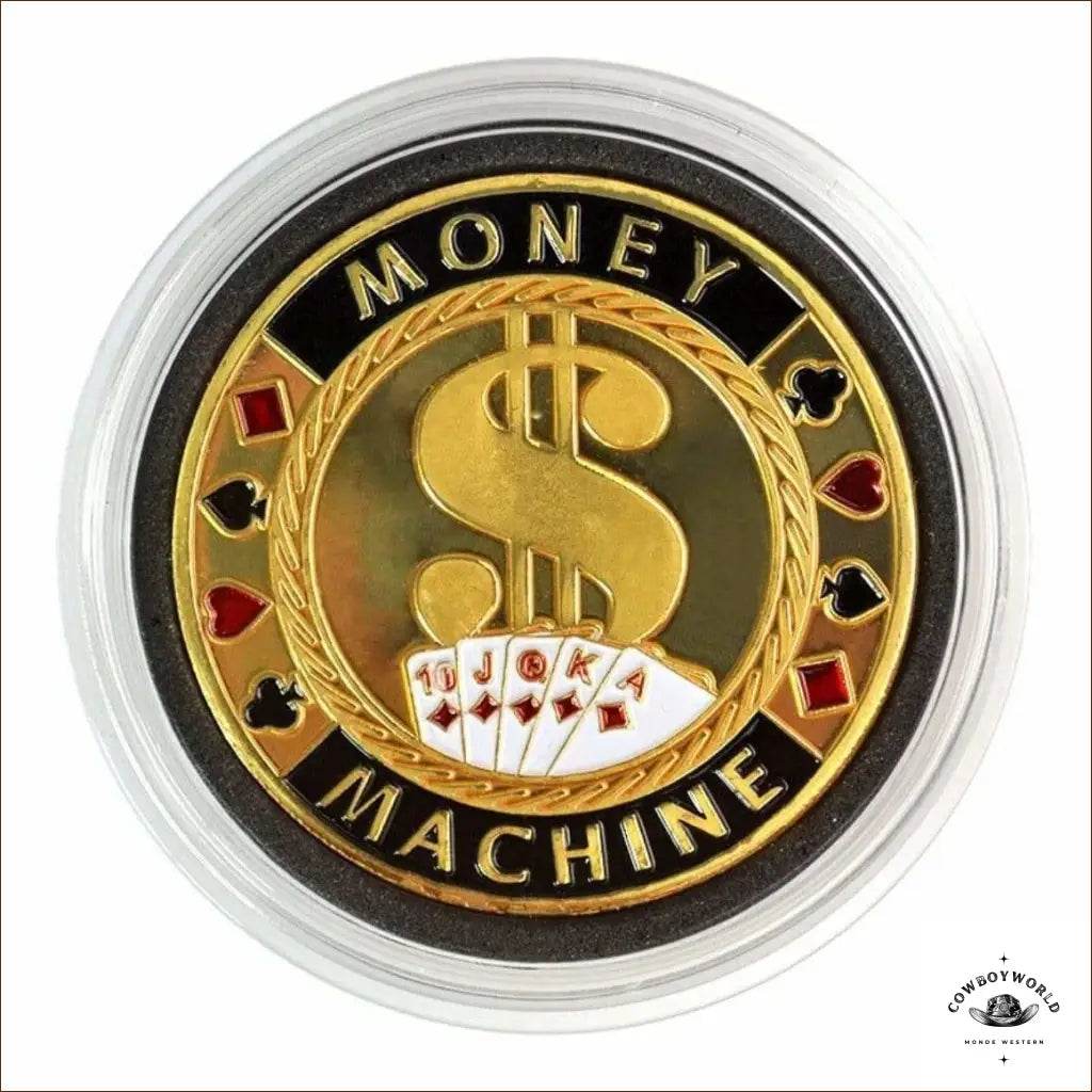 Jeton de Poker Money Machine - Cowboy World