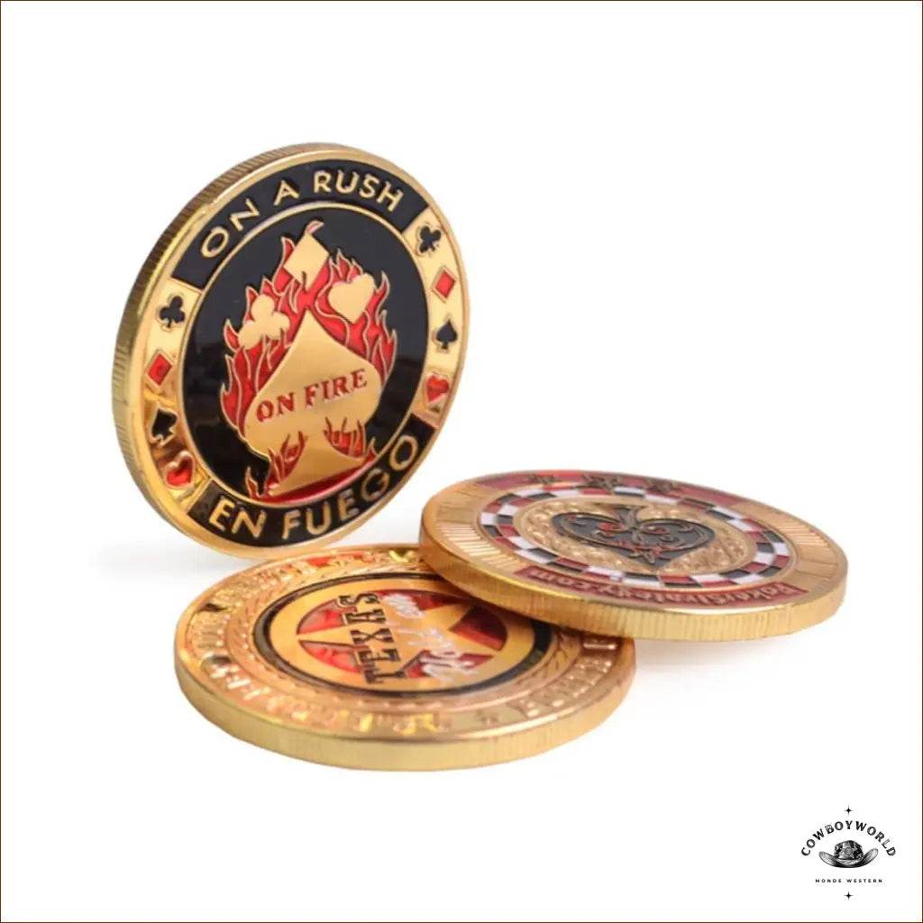 Jeton de Poker Play Smart - Cowboy World