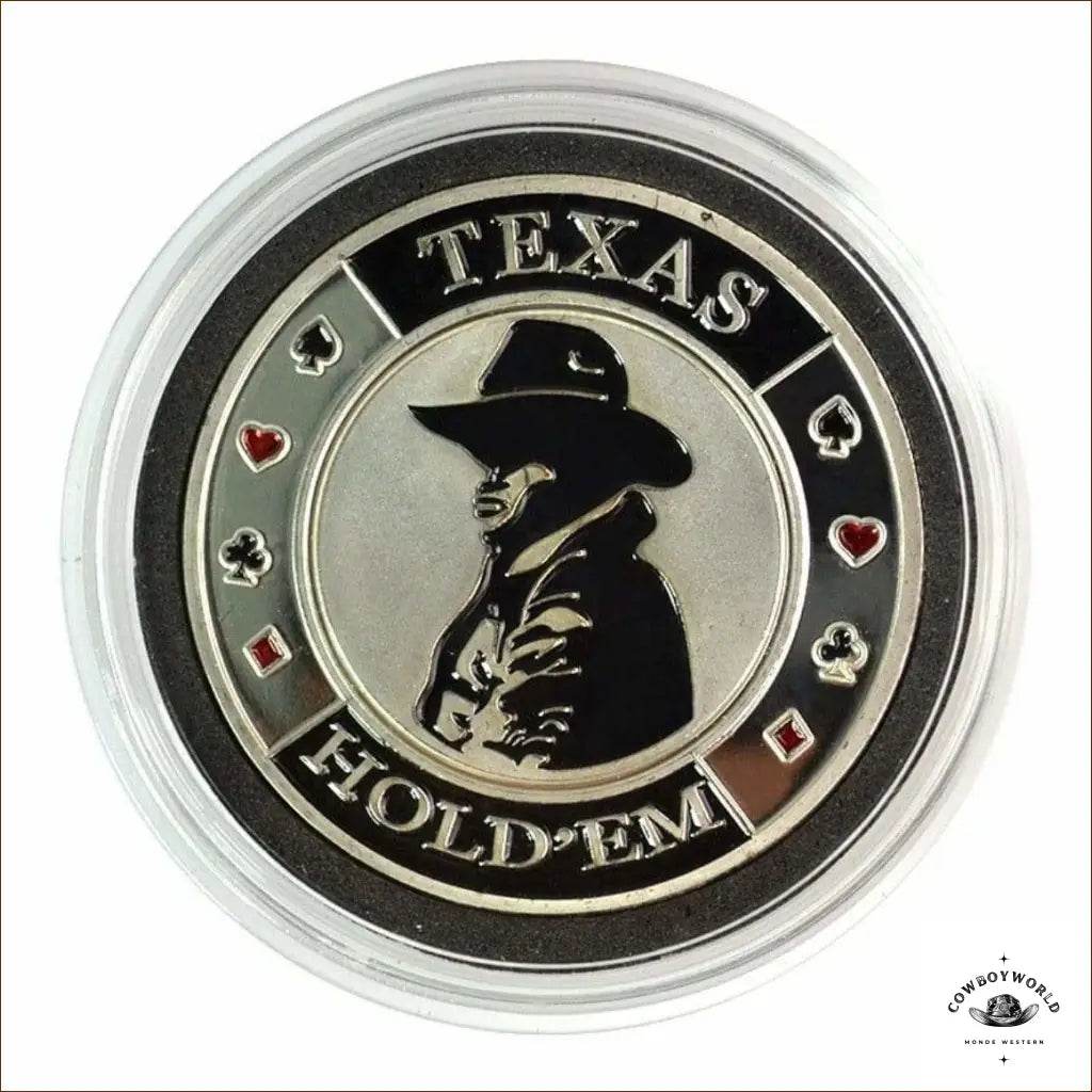 Jeton de Poker Texas Hold’em - Cowboy World