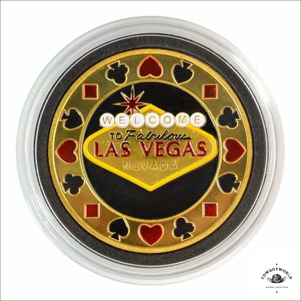 Jeton de Poker Welcome To Las Vegas - Cowboy World