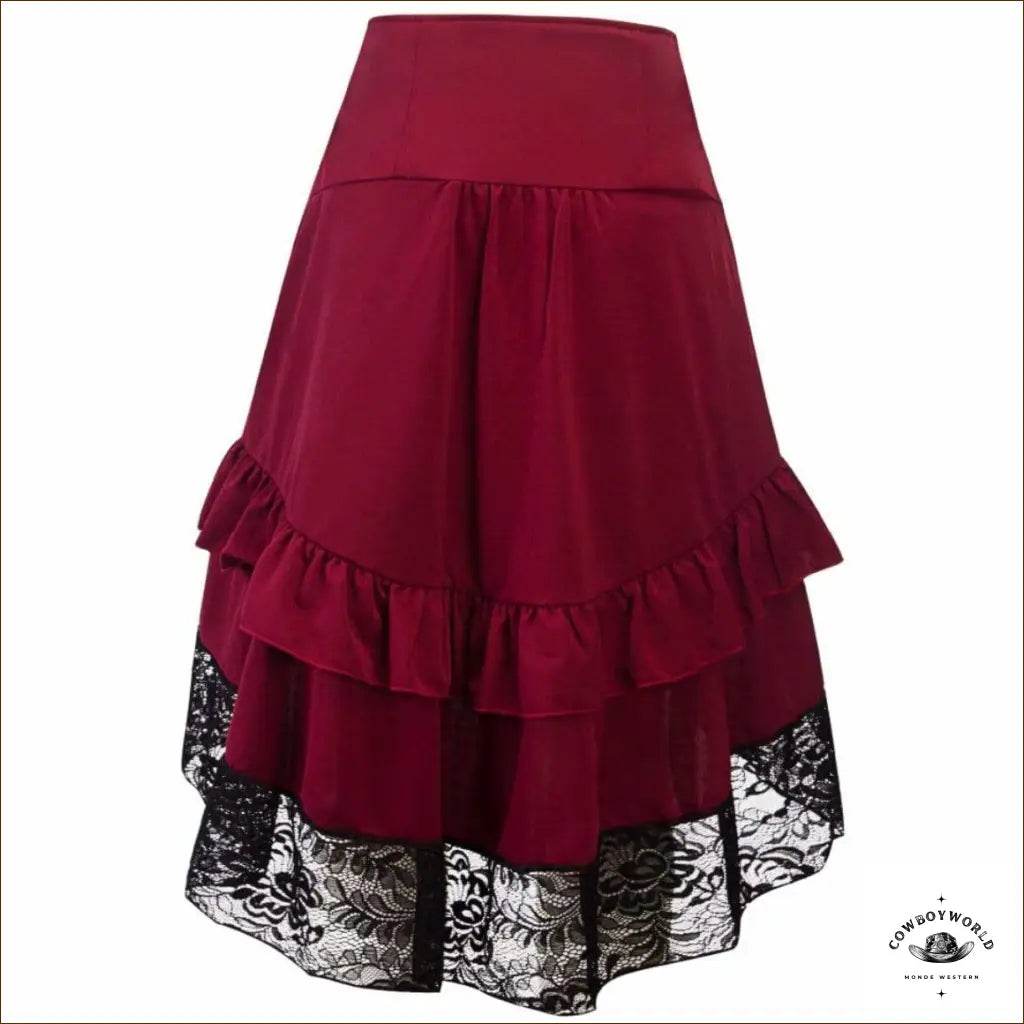 Jupe Country à Volants - Cowboy World