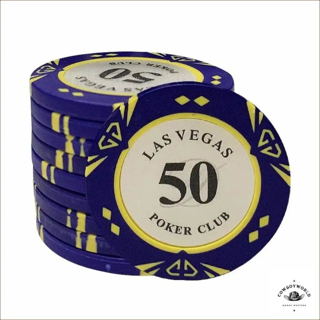 Lots de Jetons de Poker - Cowboy World
