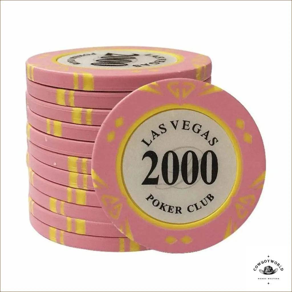 Lots de Jetons de Poker - Cowboy World