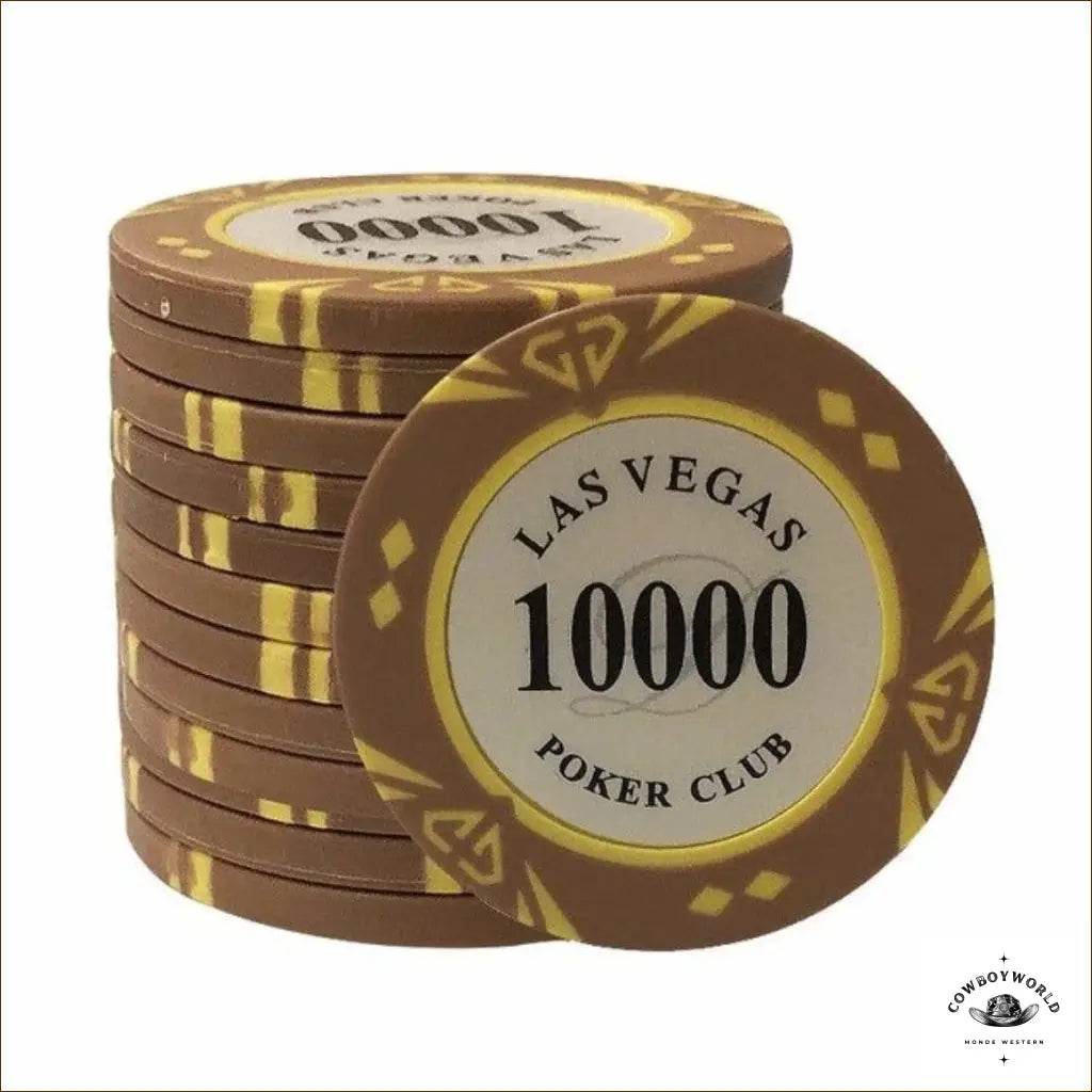 Lots de Jetons de Poker - Cowboy World