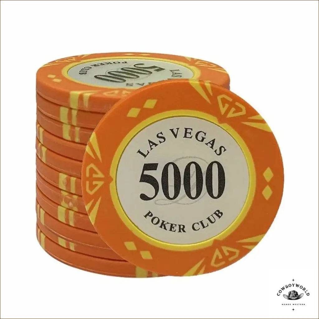Lots de Jetons de Poker - Cowboy World